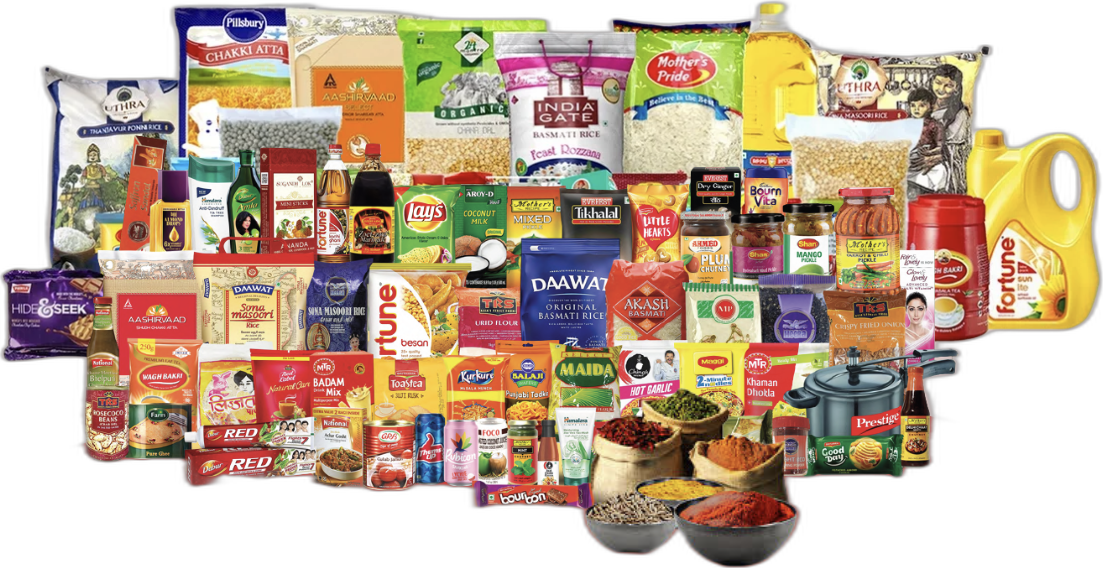 Authentic Indian groceries