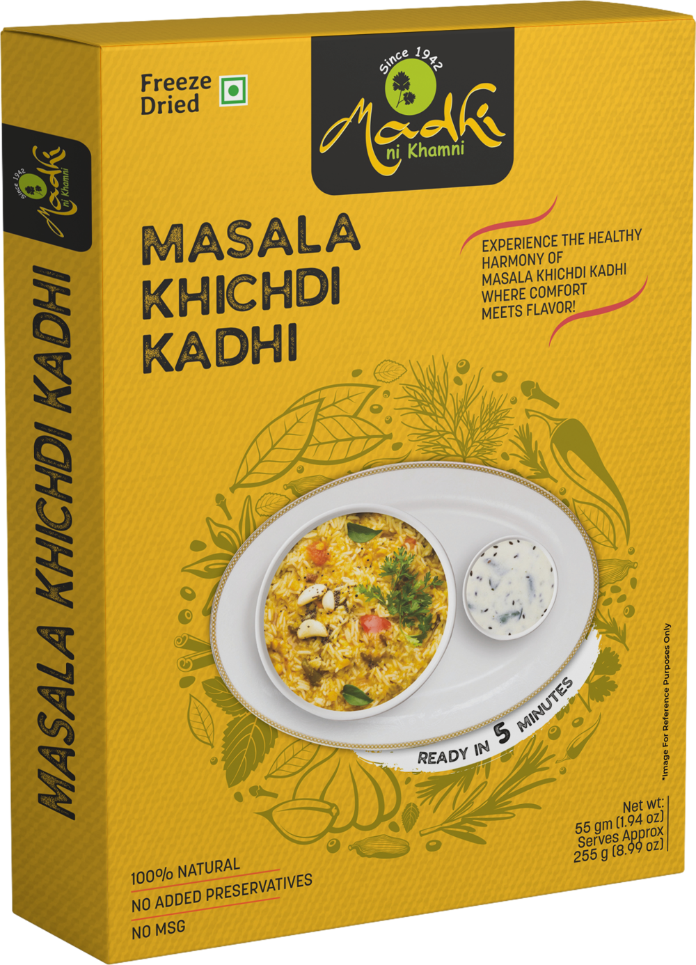 Masala Khichdi Kadhi