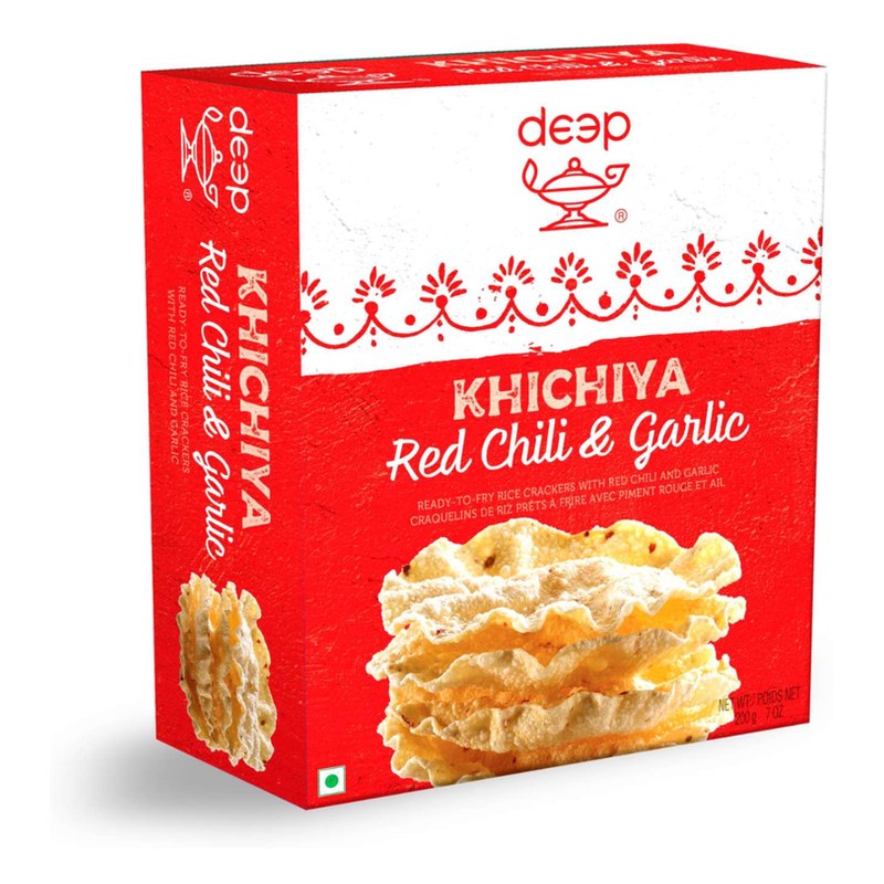 DEEP Red Chili Garlic Khichiya 200 gm