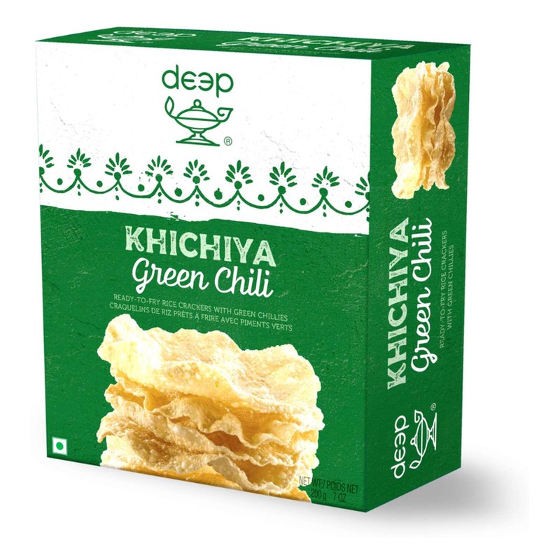 DEEP Green Chili Khichiya 200 gm