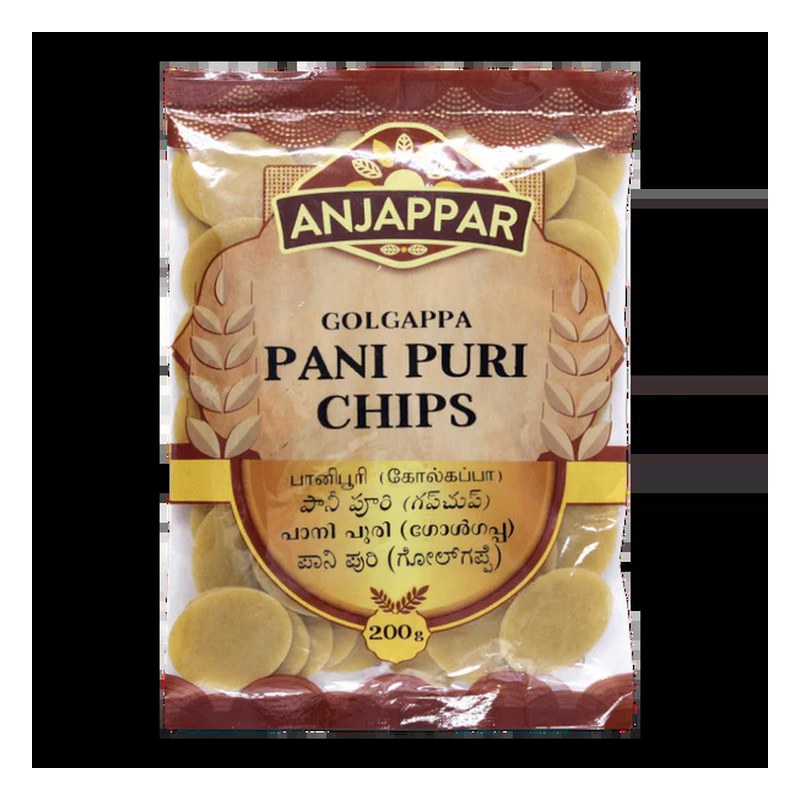 ANJAPPAR Pani Puri Chips (Gol Gappa) 200 gm