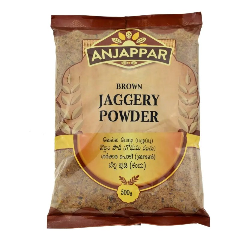 ANJAPPAR Jaggery Powder Brown 500 gm