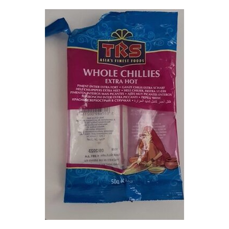 TRS Chilli Whole Ex Hot 50 gm