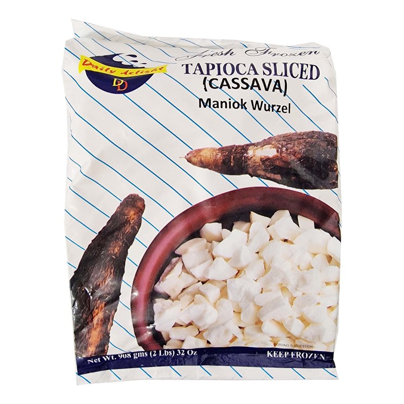 DAILY DELIGHT Frozen Tapioca Sliced 908 gm