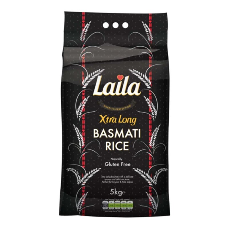 LAILA Xtra Long Grain Rice 5 kg