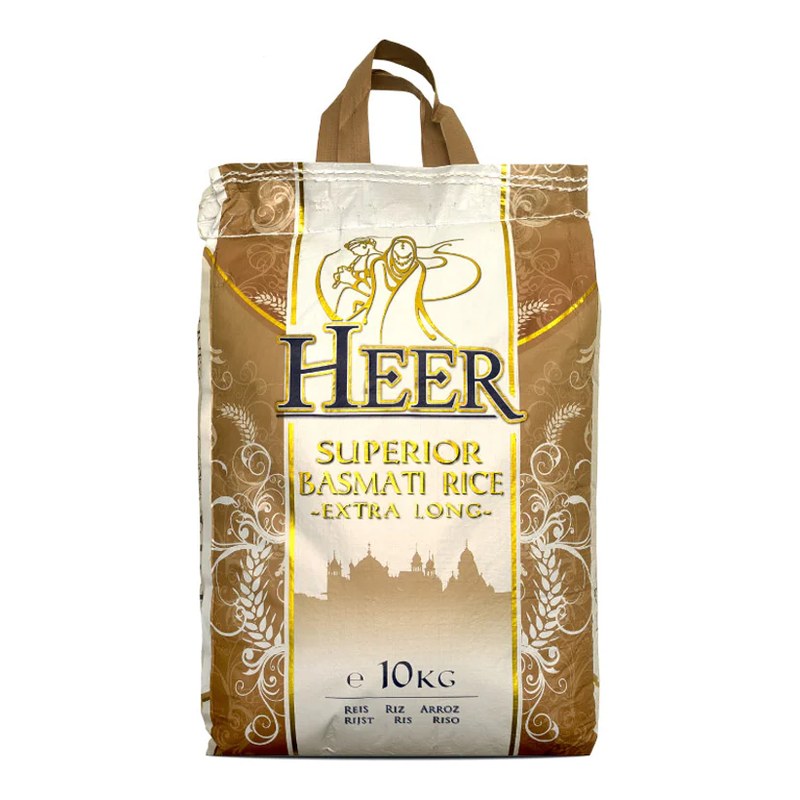 HEER Long Grain Basmati Rice 10 kg