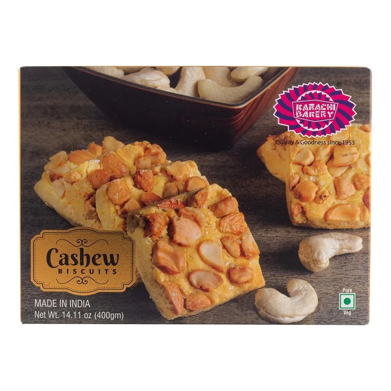 KARACHI BAKERY Vegan Cashew Biscuits 400 gm