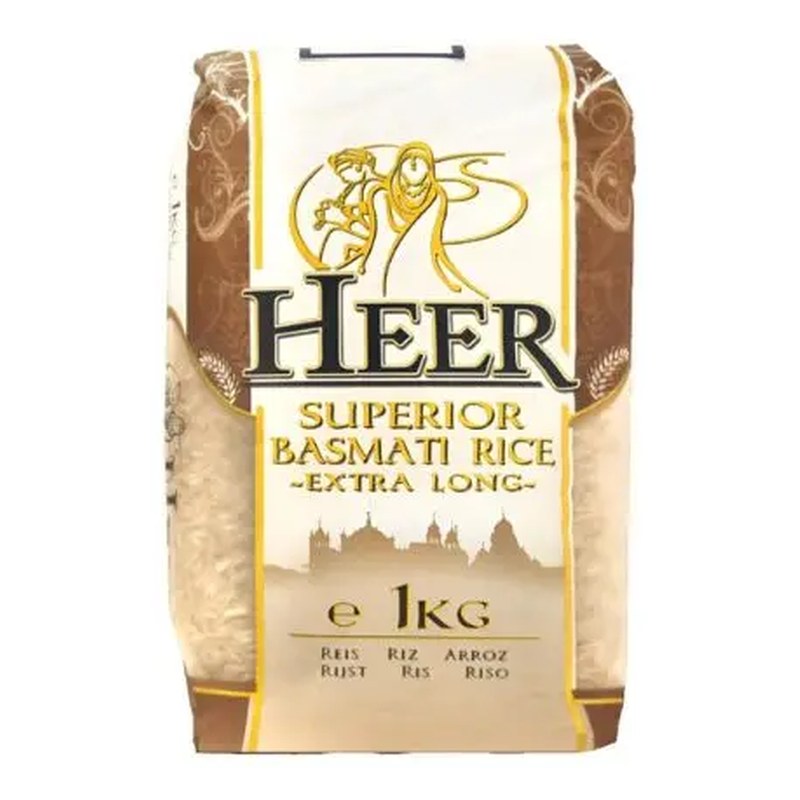 HEER Long Grain Basmati Rice 1 kg