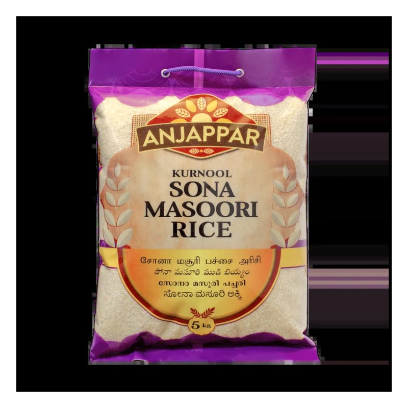 ANJAPPAR Sona Masoori Rice Kurnool 5 kg