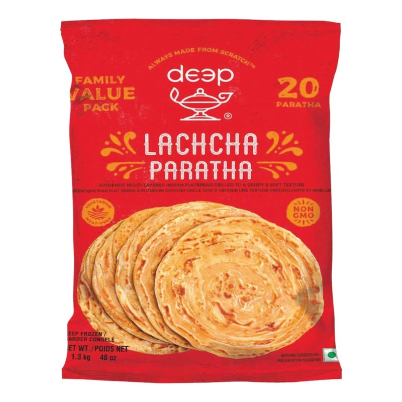 DEEP Frozen Lachcha Paratha Family Pack 1.3 kg