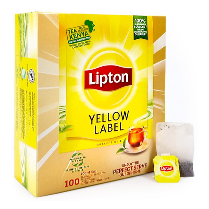 LIPTON Yellow Label Tea Bags 100 st