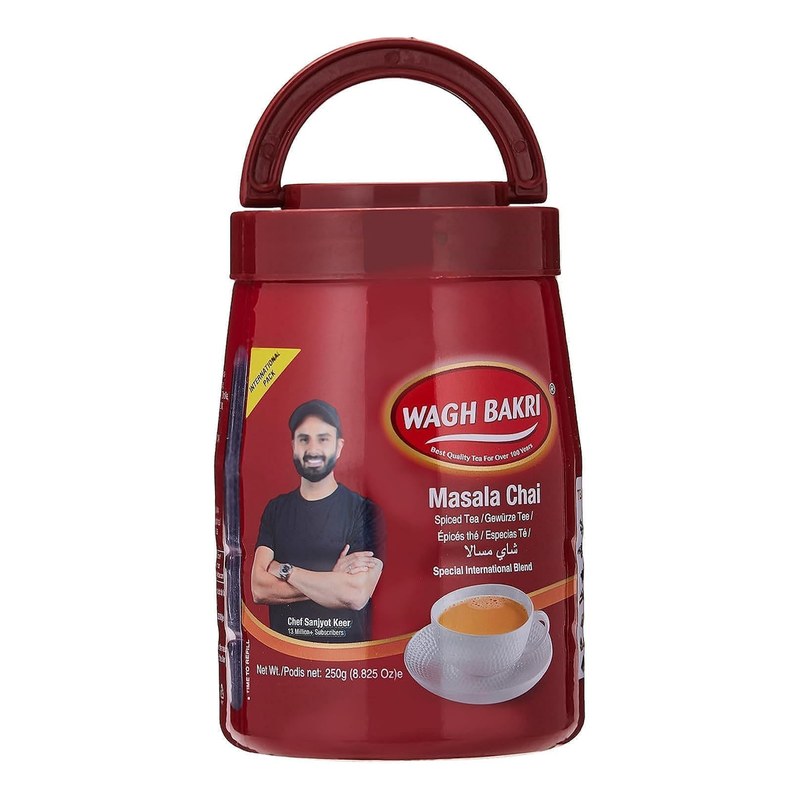 WAGH BAKRI Masala Tea Jar 250 gm
