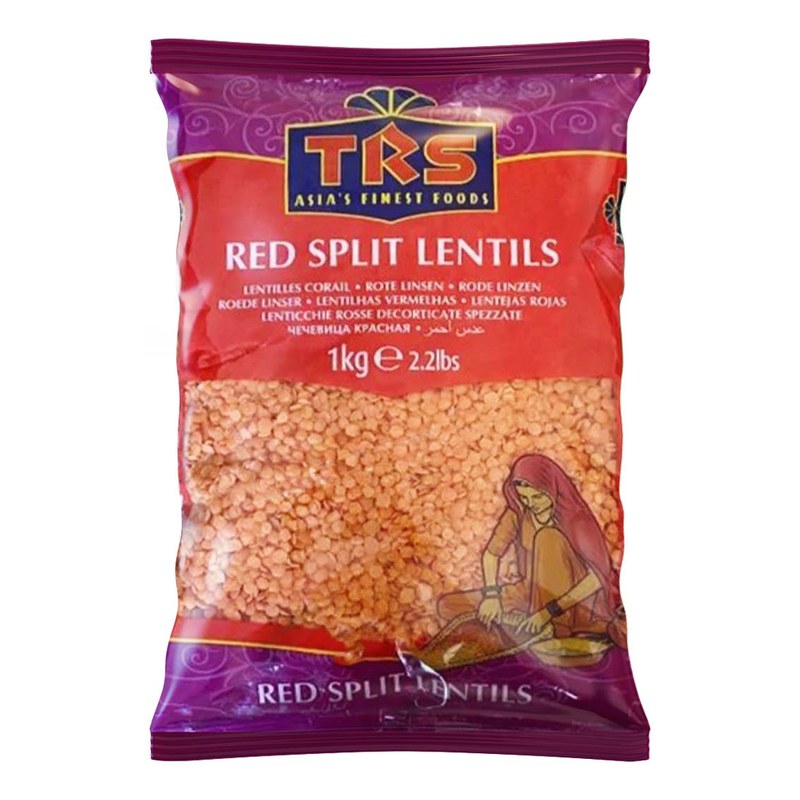 TRS Red Split Lentils Masoor 1 kg