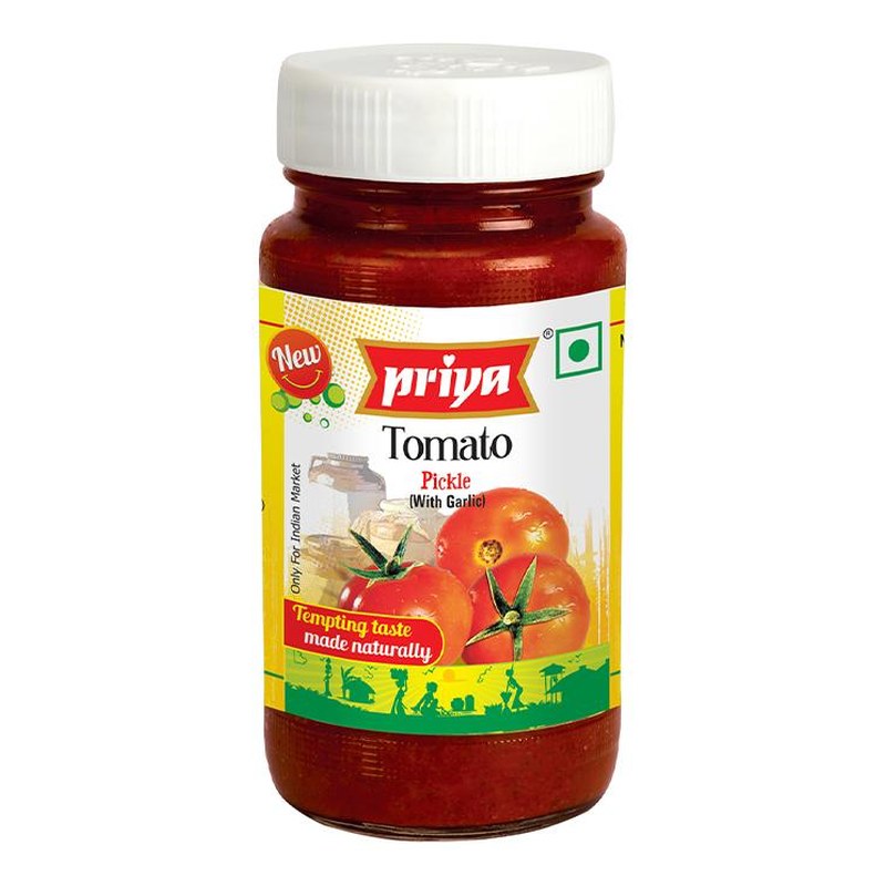 PRIYA Tomato Pickle w/o Garlic 300 gm