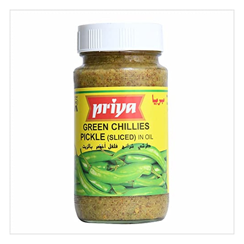 PRIYA Red Chilli Pickle w/o Garlic 300 gm