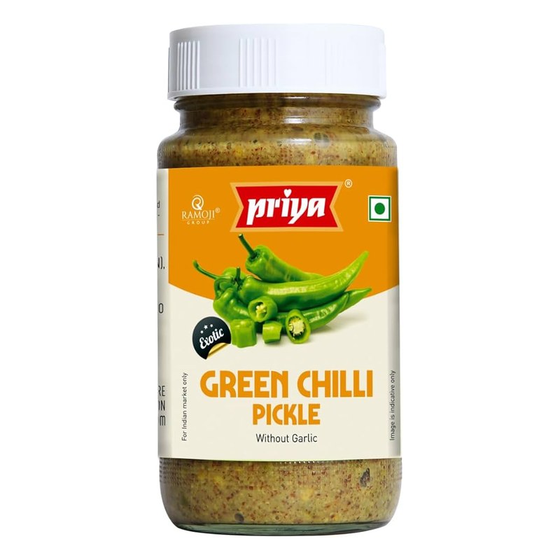 PRIYA Green Chilli Pickle 300 gm