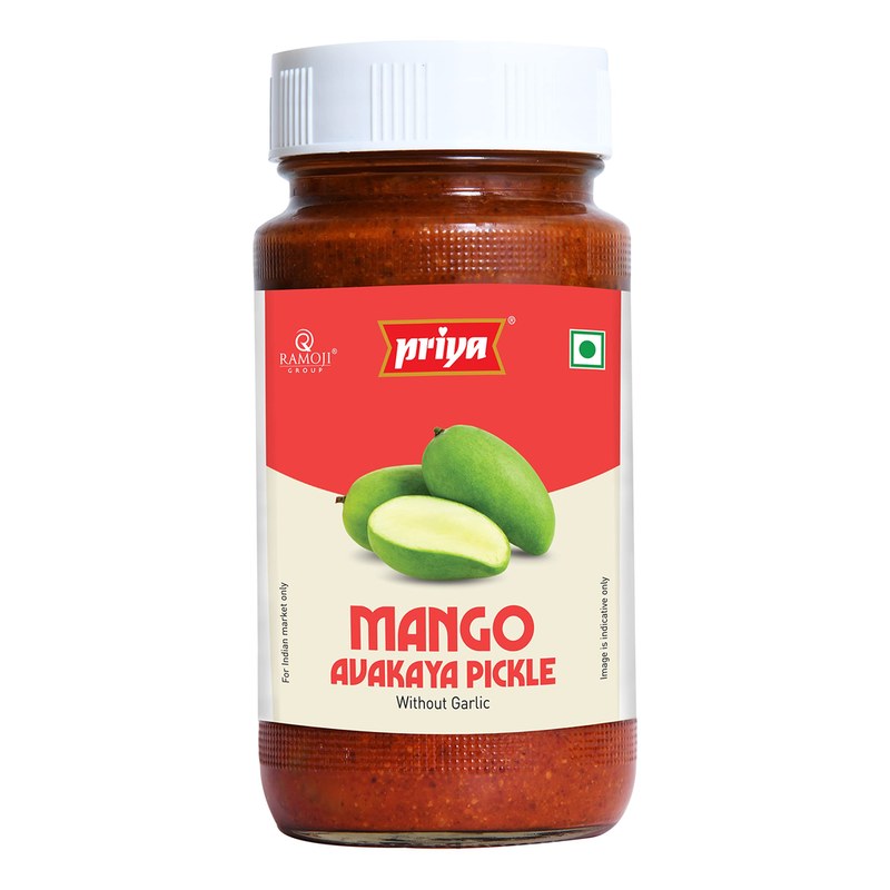 PRIYA Gongura (Rossele Leaves) Pickle W/O Garlic 300 gm