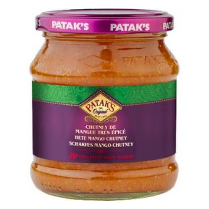 PATAK'S Mango Chutney Hot Premium 340 gm