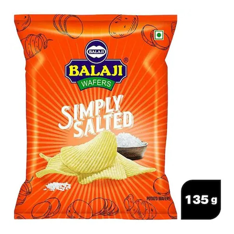 BALAJI Simply Salted Potato Chips 150 gm