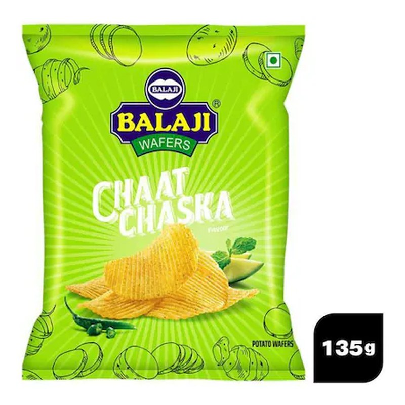 BALAJI Chaat Chaska Potato Chips 135 gm