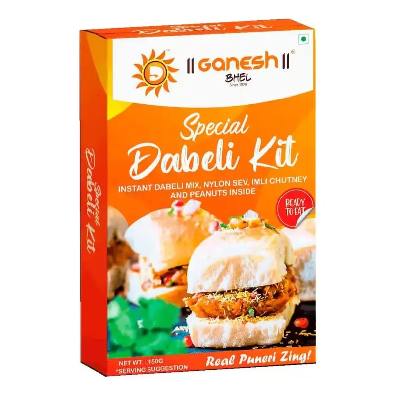 GANESH BHEL Kacchi Dabeli Family Pack 170 gm
