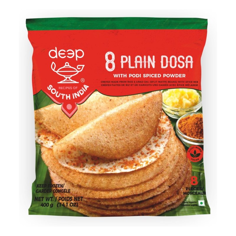 DEEP Frozen Plain Dosa 400 gm