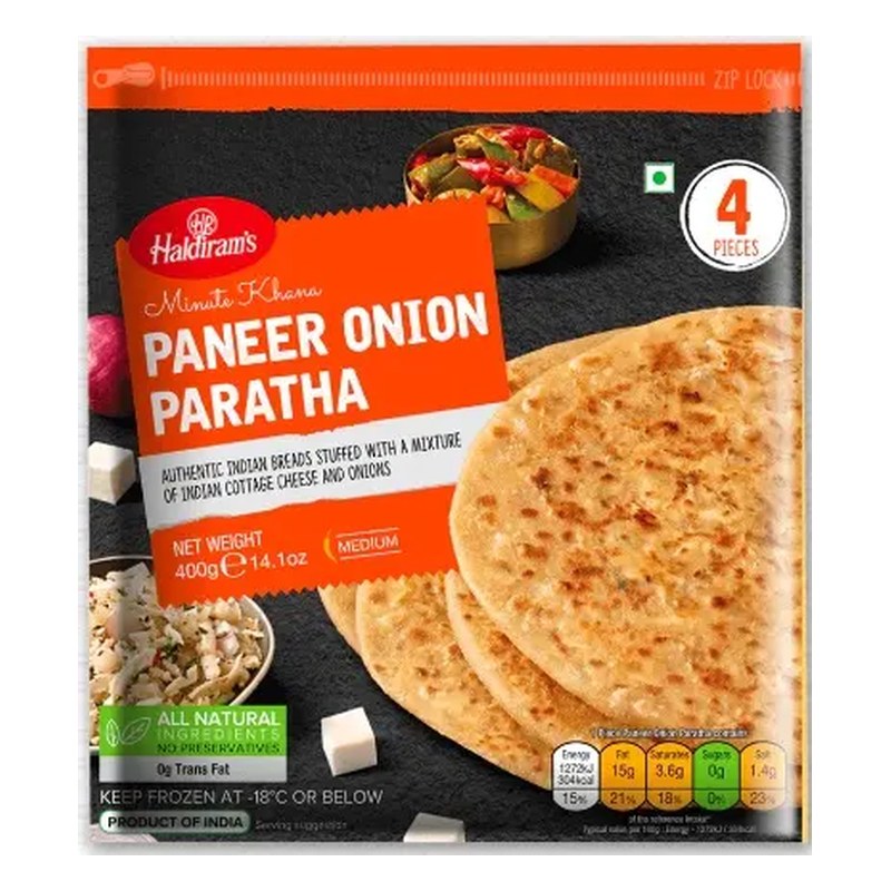 HALDIRAM Frozen Tofu Paneer Paratha 400 gm