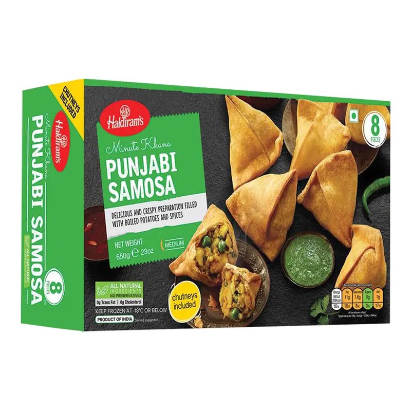 HALDIRAM Frozen Punjabi Samosa (Vegan) 650 gm