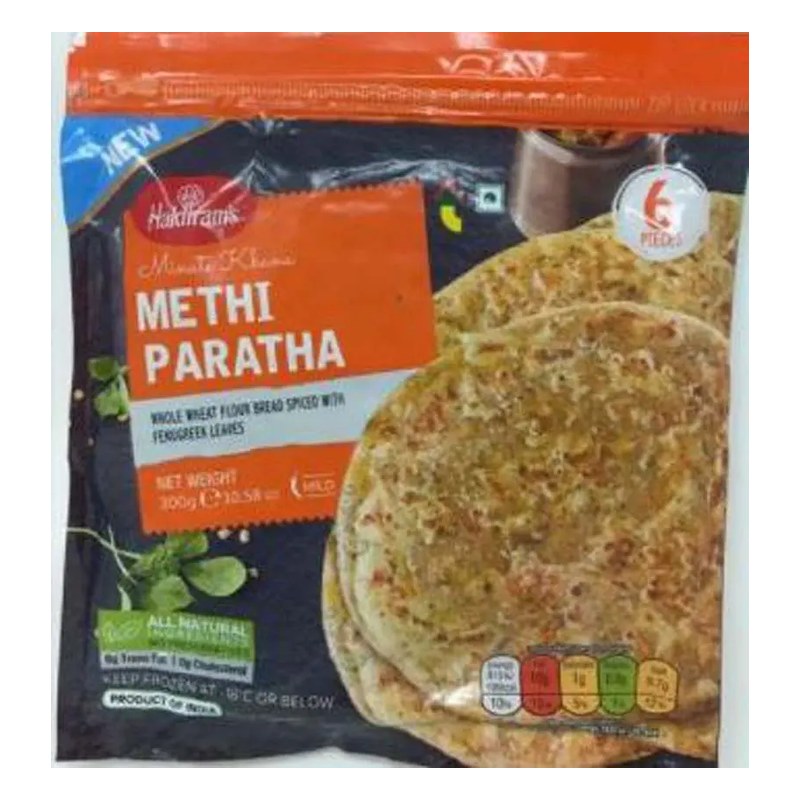 HALDIRAM Frozen Methi Paratha 300 gm
