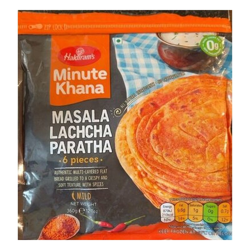 HALDIRAM Frozen Masala Lachha Paratha 360 gm