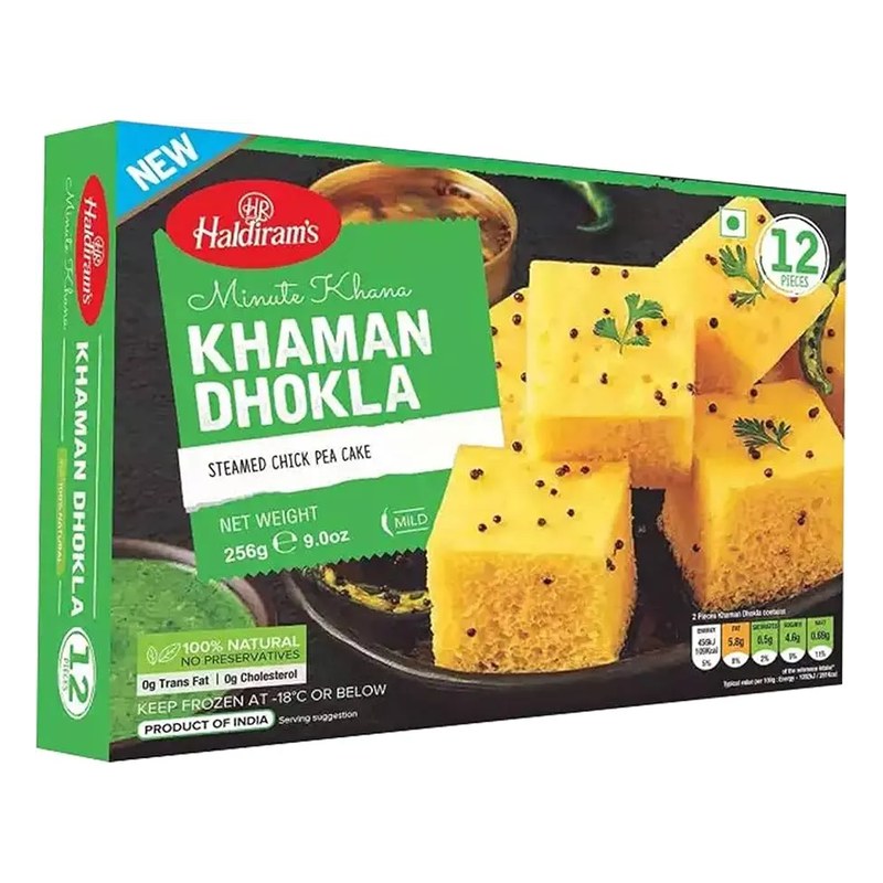 HALDIRAM Frozen Khaman Dhokla 256 gm
