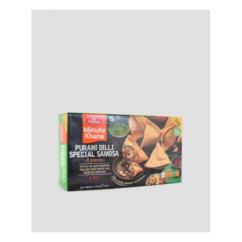 HALDIRAM Frozen Delhi Special Samosa 8 pcs 650 gm