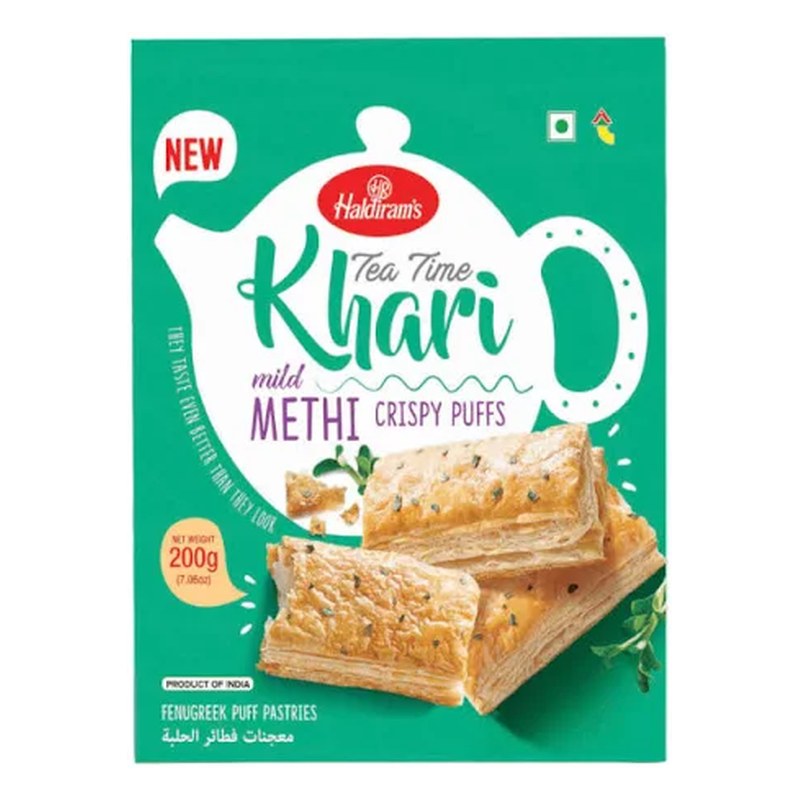 HALDIRAM Khari Puff Methi 200 gm