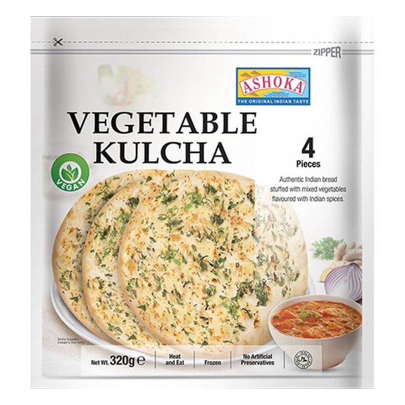 ASHOKA Frozen Vegetable Kulcha 320 gm