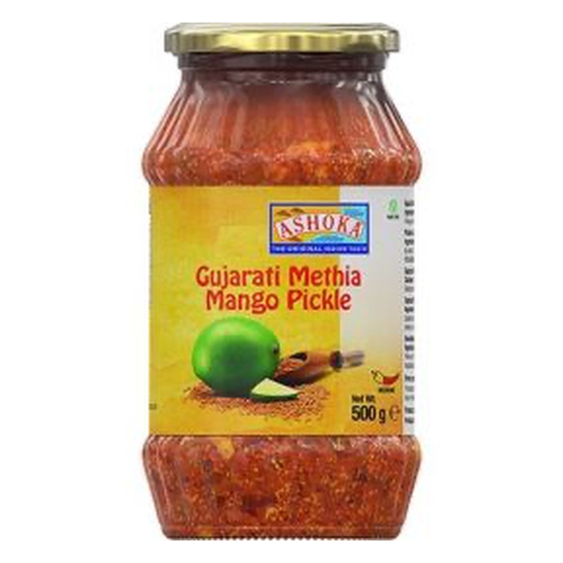 ASHOKA Mango Pickle Gujarati Methia 500 gm