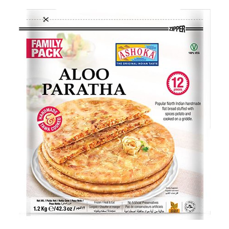 ASHOKA Frozen Aloo Paratha (Family Pack) 1200 gm