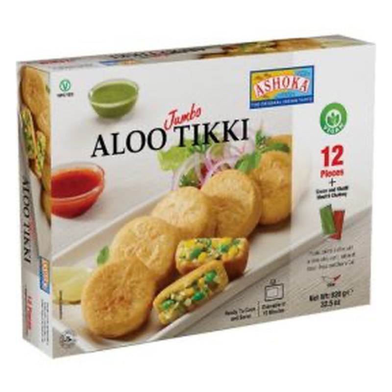 ASHOKA Frozen Aloo Tikki with Chutney 920 gm