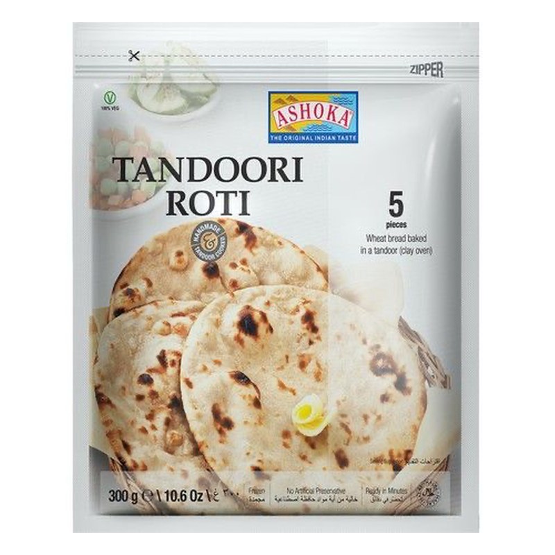 ASHOKA Frozen Tandoori Roti 300 gm