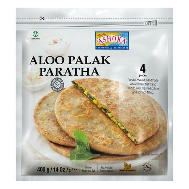 ASHOKA Frozen Aloo Palak Paratha 400 gm