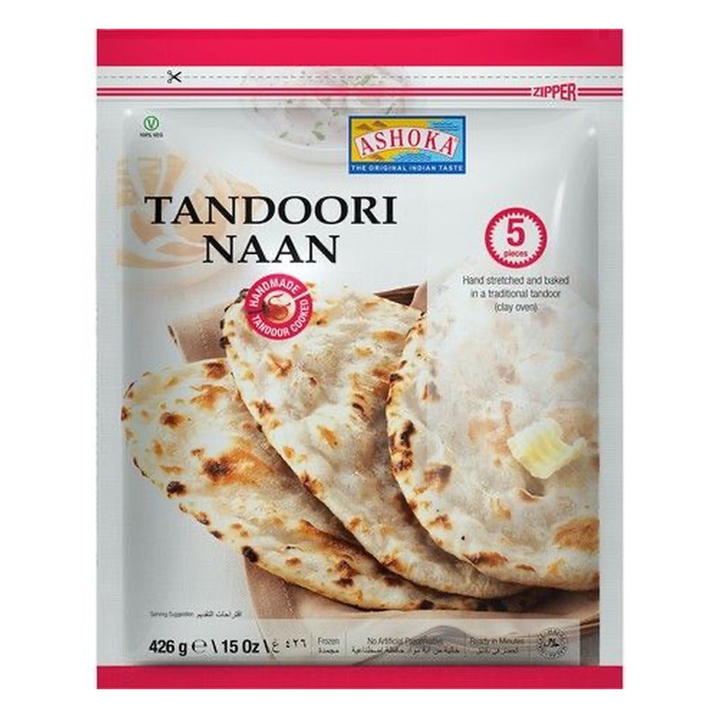 ASHOKA Frozen Tandoori Naan 426 gm