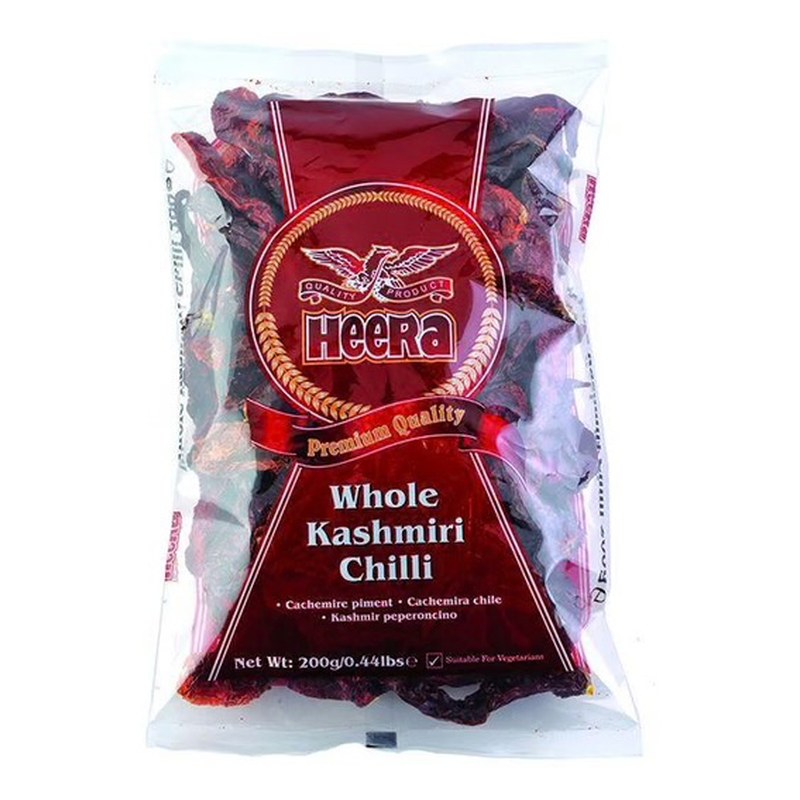 HEERA Whole Kashmiri Chillies 200 gm