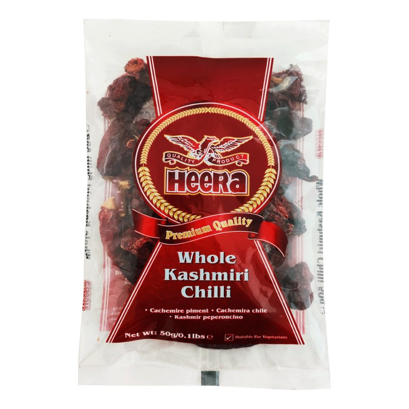 HEERA Whole Kashmiri Chillies 50 gm