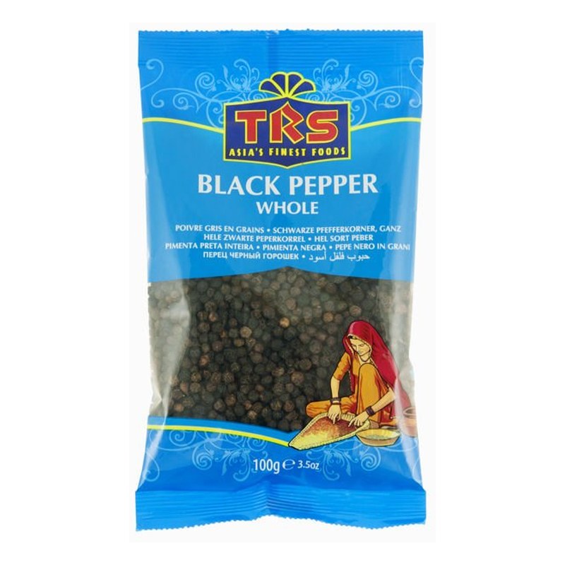TRS Black Pepper Whole 100 gm