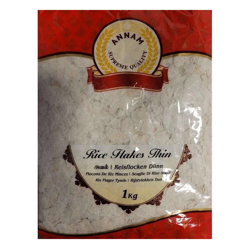 ANNAM Rice Flakes (Thin White) 1 kg