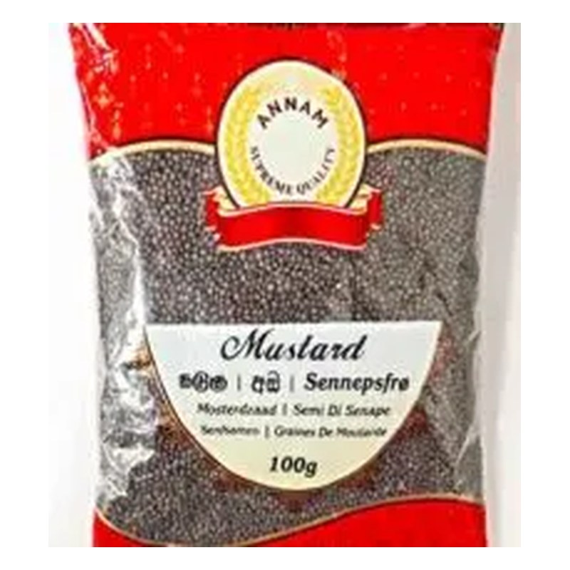 ANNAM Mustard Seeds Brown 100 gm
