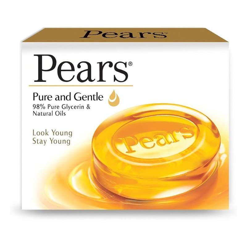 PEARS Soap Pure & Gentle Yellow Golden 125 gm