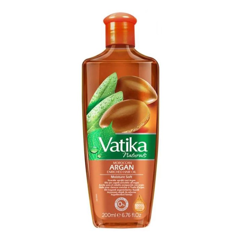 VATIKA Natural Argan Enriched Hair Oil 200 ML