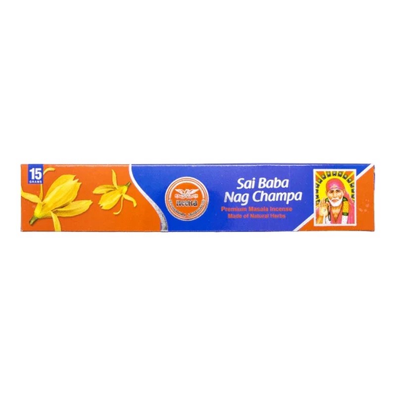 HEERA Sai Baba Nag Champa Agarbatti (Incense) 15 gm