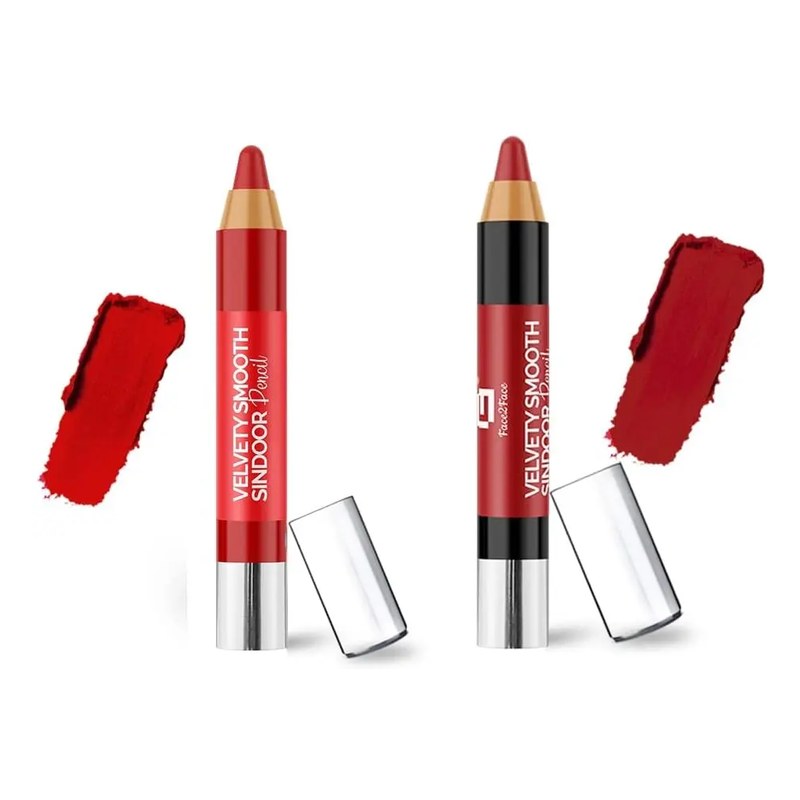 SINDOOR Pencil (Red, Marun)