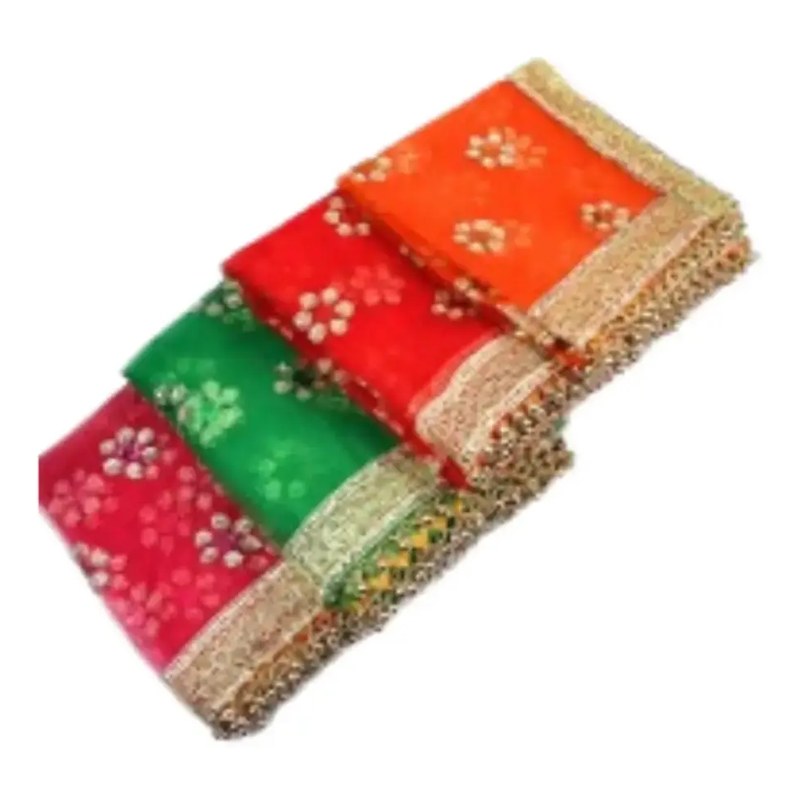 MATAJI Chuni (Red,Green) Medium
